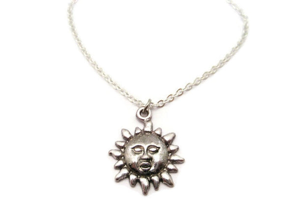 Sun Charm Bracelet Sun Face Charm Bracelet Sun Jewelry Gifts Under 20  Celestial Charm Bracelet Celestial Gifts For Her