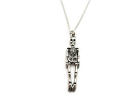 Skeleton Necklace, Skeleton Jewelry, Human Skeleton Necklace,  Anatomy Necklace, Anatomy Jewelry