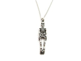 Skeleton Necklace, Skeleton Jewelry, Human Skeleton Necklace,  Anatomy Necklace, Anatomy Jewelry