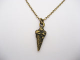 Ice Cream Necklace, Ice Cream Cone Foodie Gifts