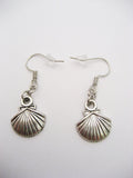 Scallop Seashell Earrings, Tiny Shell Earrings, Nautical Beach Earrings, Sea Shell Jewelry, Gifts For Her