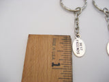 Best Friends Keychain Set 2 Best Friend Keychains Bff Gifts Small Best Friends Keychains Bff Keychain Set